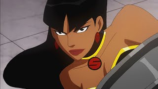 Superwoman - All Scenes Powers | Justice League: Crisis on Two Earths