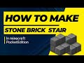 How to make stone brick stairs in minecraft survival