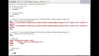 Recursion in Prolog