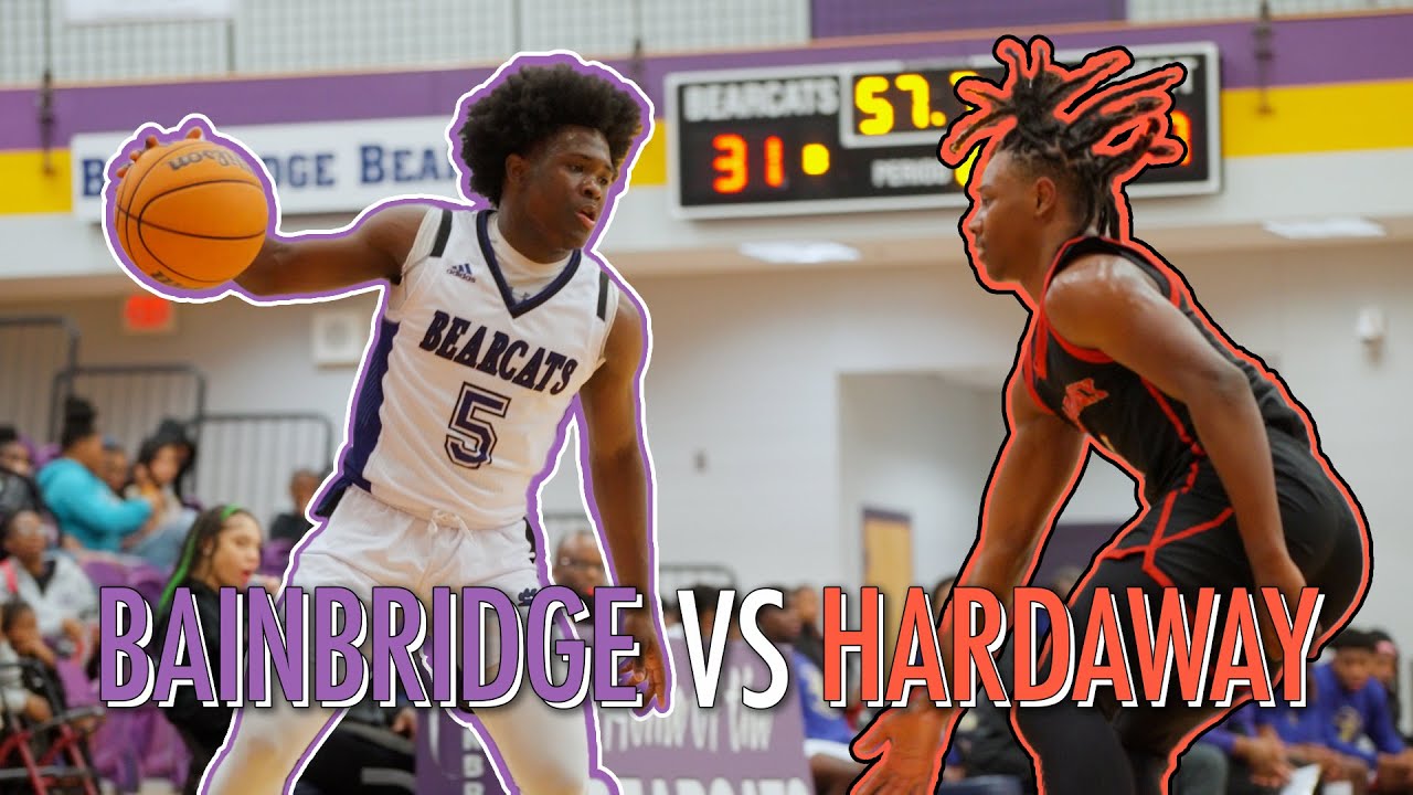 Bainbridge Vs Hardaway | 2023 High School Basketball Highlights - YouTube