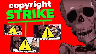 Shubh Skeleton Copyright Strike 🤦🏽‍♂️