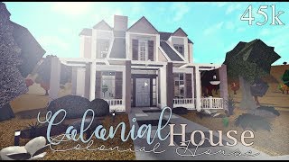 Roblox Bloxburg Colonial Mansion By Anix Fe Btools Script Roblox Cafe - roblox bloxburg houses anix