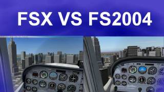 FSX V FS2004 OVER NYC!