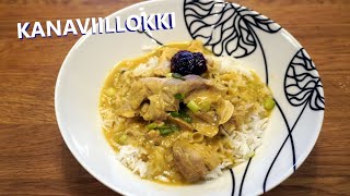 Finnish Chicken Curry Sauce | Kanaviillokki