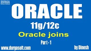 Oracle   joins Part -1 by dinesh