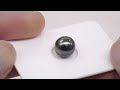 1pcs aubergine 9.9mm tahitian single pearl lp941