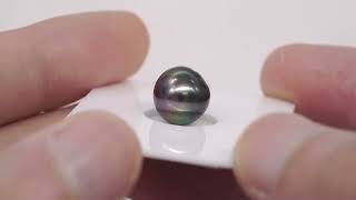 1pcs Aubergine 9.9mm - Tahitian Single Pearl LP941