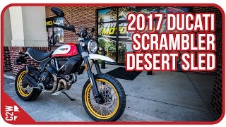 2017 Ducati Scrambler Desert Sled | First Ride