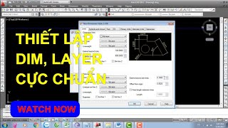 Thiết lập Layer và Dim cực chuẩn, cực nhanh - Triển khai shop drawing Cơ Điện