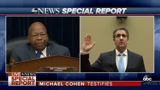 Michael Cohen Testifies LIVE: Trump's ex-attorney testifies to House Oversight Committee | ABC News