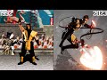 Scorpion All Victory Poses Evolution - Mortal Kombat 1-12 (1992-2023) 4K