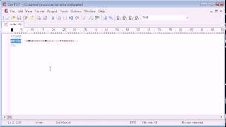 Beginner PHP Tutorial php print statement 10