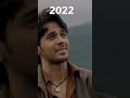 evolution of sidharth malhotra 🇮🇳 2012 to 2023 sidharthmalhotra evolution shorts viral