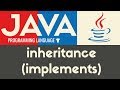 Interface Inheritance (implements) | Java | Tutorial 35