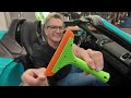 flexible silicone squeegee best windshield cleaning tool ever 2024