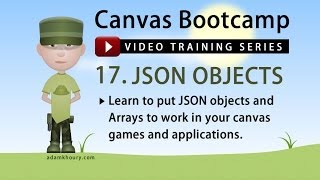 Canvas Bootcamp 17 - JSON Object Arrays and Loops