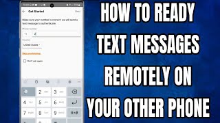 HOW TO READ TEXT MESSAGES REMOTELY ON YOUR OTHER PHONE