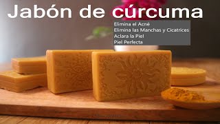 Turmeric soap for instant skin whitening and acne cure