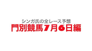 7月6日門別競馬【全レース予想】あじさい特別　2022