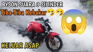 Byson suara 3 silinder kebakar keluar asap‼️ANTHONYLUNG