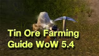 Tin Ore Farming Guide - WoW 5.4