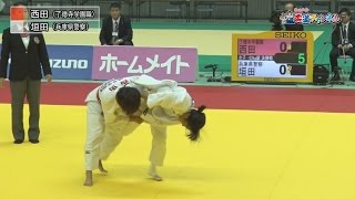 【女子52kg級決勝】平成27年度講道館杯全日本柔道体重別選手権大会｜柔道チャンネル