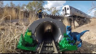 Fails!! of LEGO Train Rail/Road Trip