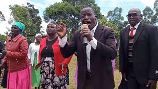 Zephania Koech Kondoik performing live at Kapkagaron Nandi County