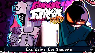 Explosive Earthquake - Ruv vs Whitty [Zavodila x Ballistic] FnF Mashup