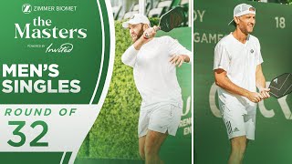 Jack Sock v Eric Roddy at the Zimmer Biomet Masters