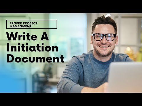 How do you write a project initiation document?