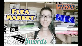 Manga Swords Retro Video Game A Canadian Flea Market #videogames #swords #manga #segagenesis #snes