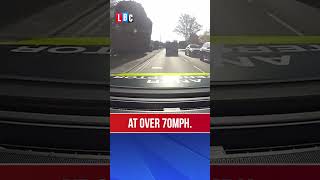 70mph police chase across a golf course.