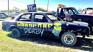 Part 4 Hardcore Derby Youth National Championship 2024 Demolition Derby Fayette County Pit Walk