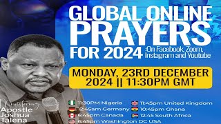 GLOBAL ONLINE PRAYERS BY APOSTLE JOSHUA