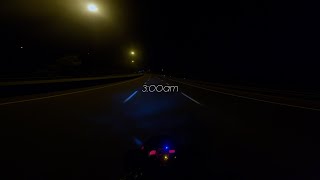 Can't sleep? Come ride with me.