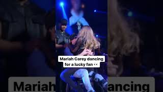 mariah carey dancing for a lucky fan #shorts
