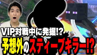 激浅スティーブで遊んでいたら、思わぬスティーブメタキャラを発見したザクレイ【スマブラSP】