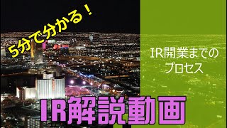 【カジノ解説動画】IR開業までのプロセス【統合型リゾート】