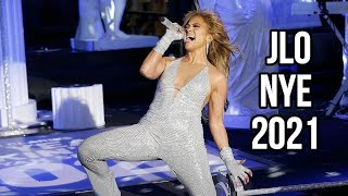 Jennifer Lopez Gets Emotinal During NYE Performance 2021