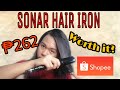 Affordable Sonar Hair Iron (review)