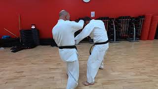 Jindokai - Goshin Jutsu - (Demonstration) Protecting yourself from different grabs #6