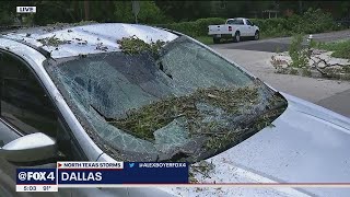 Storms knock down trees, knock out power across North Texas