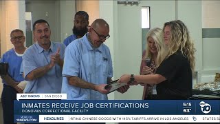 64 inmates earn job certifications at Donovan Correctional Facility