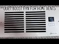 AyA Gear smart register vent boost fan review. Does it work?