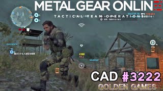 MGO3 #3222 CAD 毒蛇が全部で１スタン５キルのクロークアンドダガー スネーク