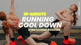 10 Min. Running Cool Down | Do THIS After Your Run | Stretching Routine To Run Pain-Free