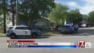 2 wounded in Raleigh shooting Saturday morning