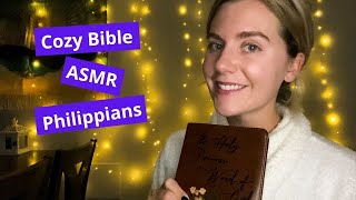 Cozy Bible Reading ASMR ~ Philippians ❤️✝️