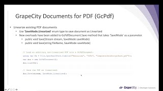 GrapeCity Documents v5 Feature Highlights